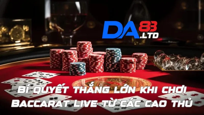 Bí quyết thắng lớn khi chơi Baccarat Live từ các cao thủ