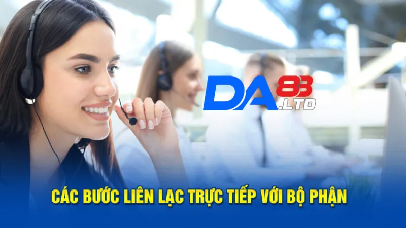 Các phương thức liên hệ chăm sóc khách hàng DA83