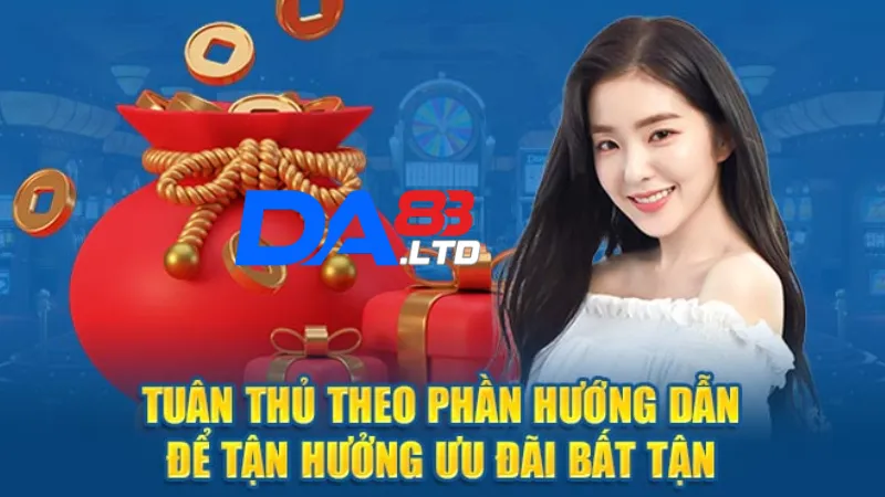 Tuân thủ hướng dẫn tham gia để nhận được Khuyến mãi DA83